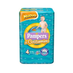 Pampers® Pannolini Piscina Il Costumino 4 Maxi (8-15 Kg) Confezione Da 11 Pezzi