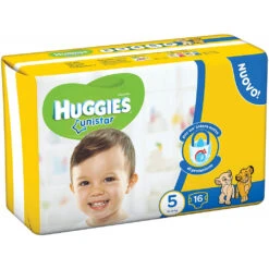 HUGGIES Pannolini Unistar Junior 5 16 Pezzi