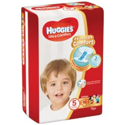 HUGGIES Pannolini Ultra Comfort Junior 5 - 16 Pezzi