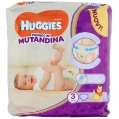 HUGGIES Pannolini Mutandina Midi 3 17 Pezzi