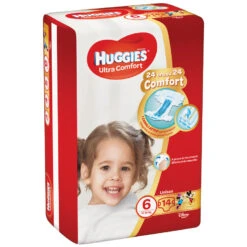 HUGGIES Pannolini Ultra Comfort Extralarge 6 - 14 Pezzi