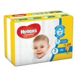 HUGGIES Pannolini Unistar Midi 3 20 Pezzi