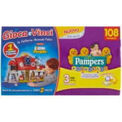 Pampers® Pannolini Progressi Midi 3 108 Pezzi