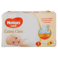 HUGGIES Pannolini Extra Care Newborn 1 28 Pezzi
