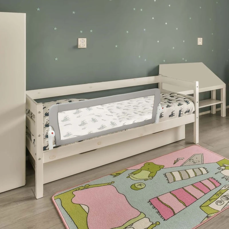 Nuvita Sponda Protettiva Per Letto Bambino - Grigio 2 Nuvita Sponda Protettiva Per Letto Bambino - Grigio - immagine 2