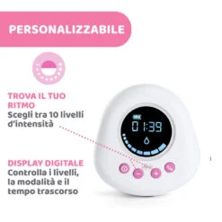 CHICCO Tiralatte Elettrico Naturally Me -Bambini Prodotti Negozio 0079532 tiralatte elettrico naturally me
