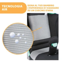 Chicco Seggiolino Auto Fold&Go Air R129 I-Size In Tessuto 3D Traspirante, 100-150 Cm -Bambini Prodotti Negozio 0084734 chicco seggiolino auto foldgo air r129 i size in tessuto 3d traspirante 100 150 cm