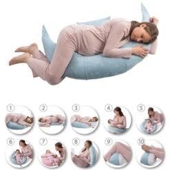 Nuvita Cuscino Gravidanza E Allattamento DreamWizard Con Supporto Schiena -Bambini Prodotti Negozio 0096560 nuvita cuscino gravidanza e allattamento dreamwizard con supporto schiena