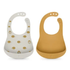 Suavinex Bavaglino Pappa Bipack In Silicone -Bambini Prodotti Negozio 0104213 suavinex bavaglino pappa bipack in silicone