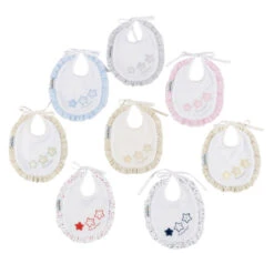 Andy&Helen Bavaglio In Spugna Di Cotone, 18x20cm - Taglia Piccola