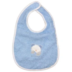 Andy&Helen Bavaglio In Spugna Di Cotone Con Orso Foglie Ricamati, Chiusura A Velcro - Taglia Media -Bambini Prodotti Negozio 0105588 andyhelen bavaglio in spugna di cotone con orso foglie ricamati chiusura a velcro taglia media