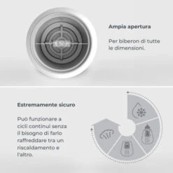 Scaldabiberon E Sterilizzatore Ultraveloce - 1170 16 Scaldabiberon E Sterilizzatore Ultraveloce - 1170 -Bambini Prodotti Negozio scaldabiberon e sterilizzatore nuvita caratteristiche